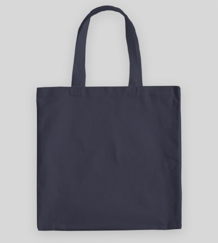 Navy Canvas Tote Bag — Café Integral