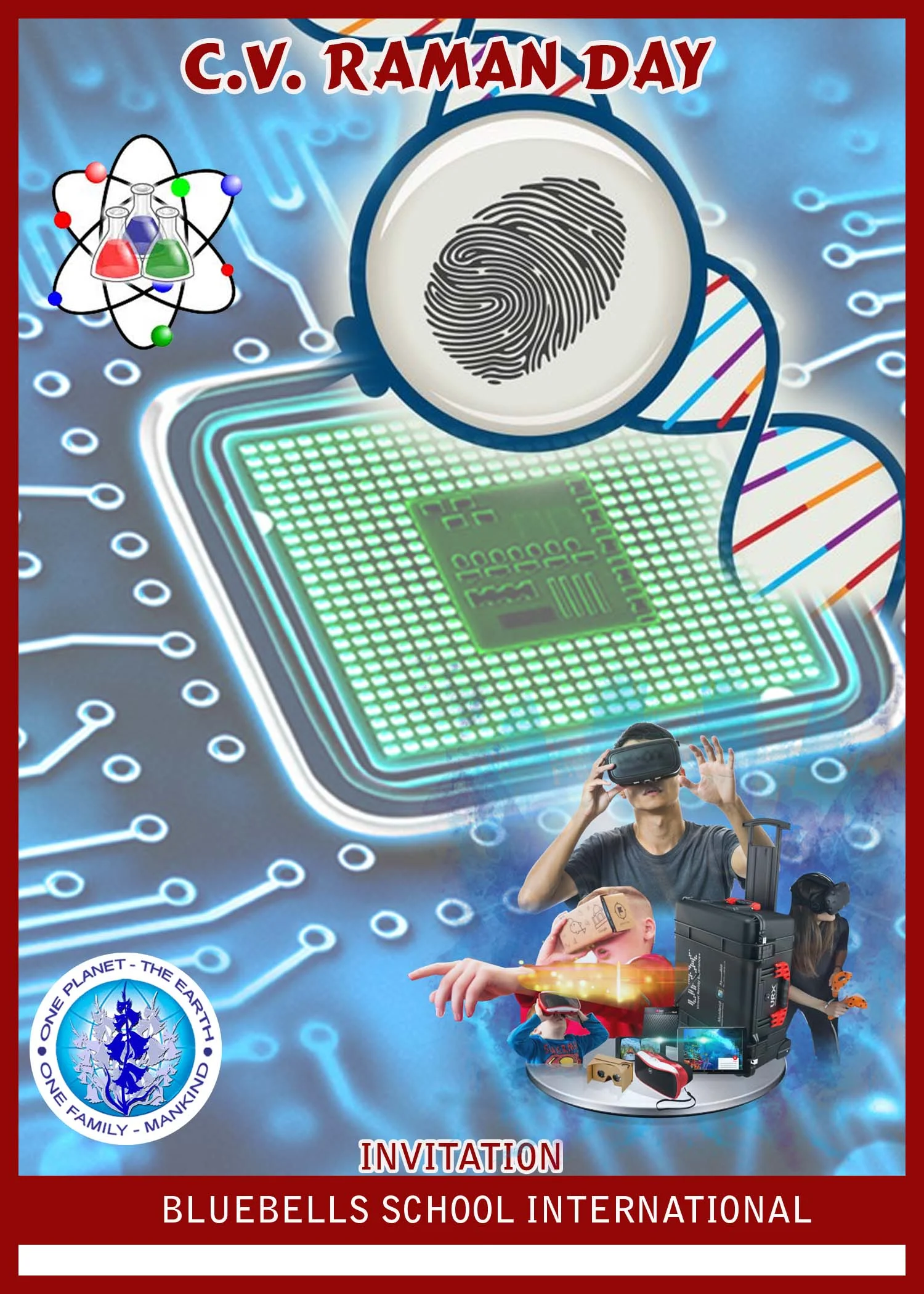 C V Raman Day Science Day And Bhaskara Day Maths Day Bluebells