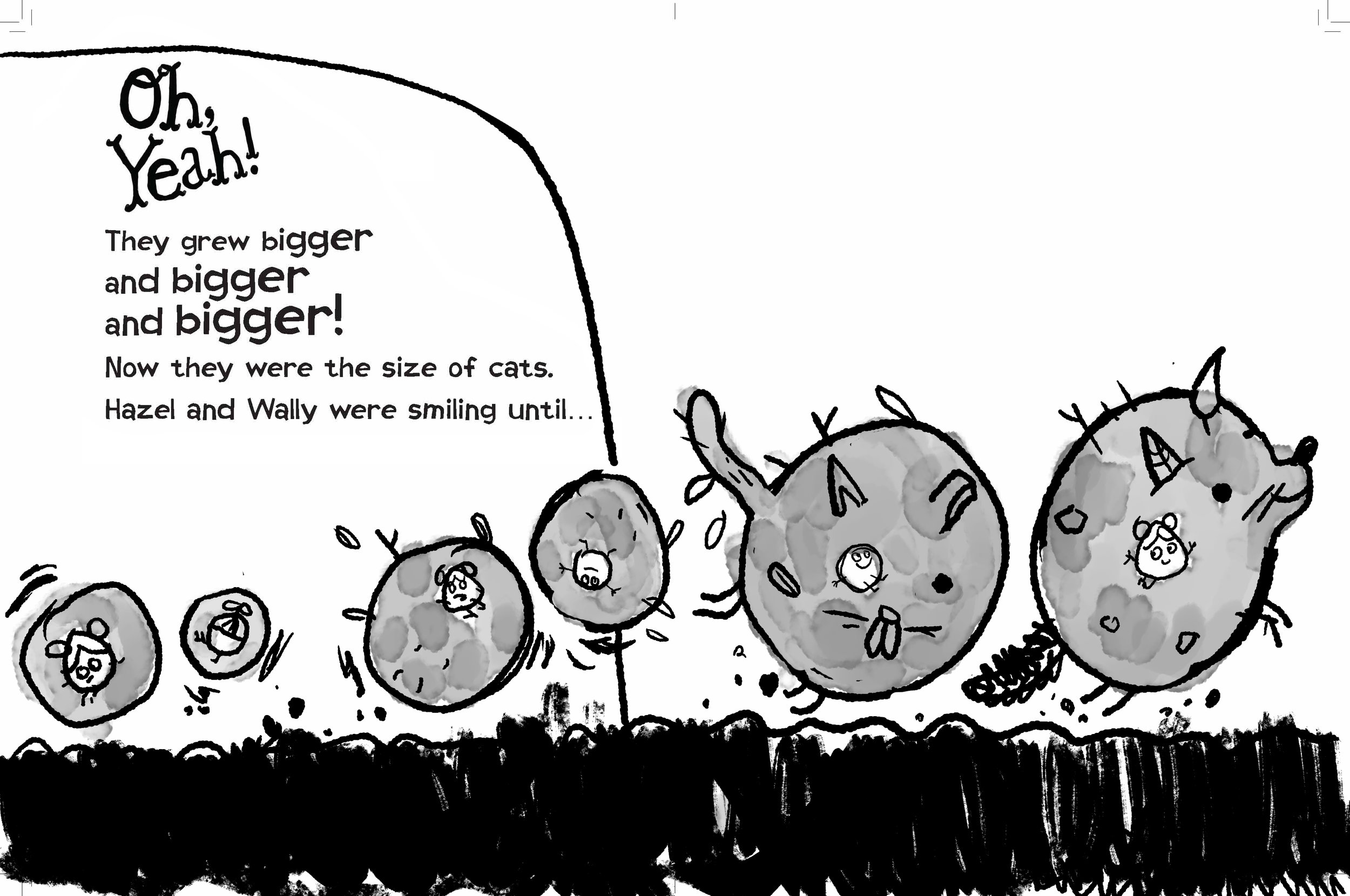 What do mud balls that look like cats look like?!