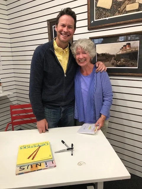 My first grade teacher Mrs. Horan come by to see me at G. Willikers. I haven’t seen her in ~40 years and so it was incredible to reconnect. One of the highlights of this tour!