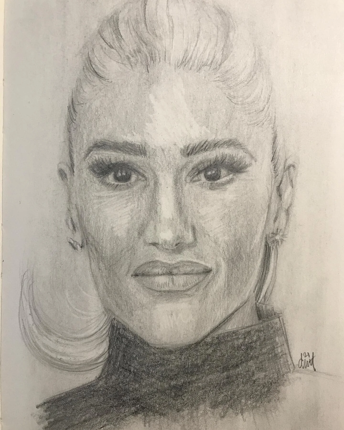 Day21: GWEN STEFANI
“People might think you can turn creativity on and off, but it's not like that. It just kind of comes out. A mash up of all these things you collect in your mind. You never know when it's gonna happen, but when it does ... i