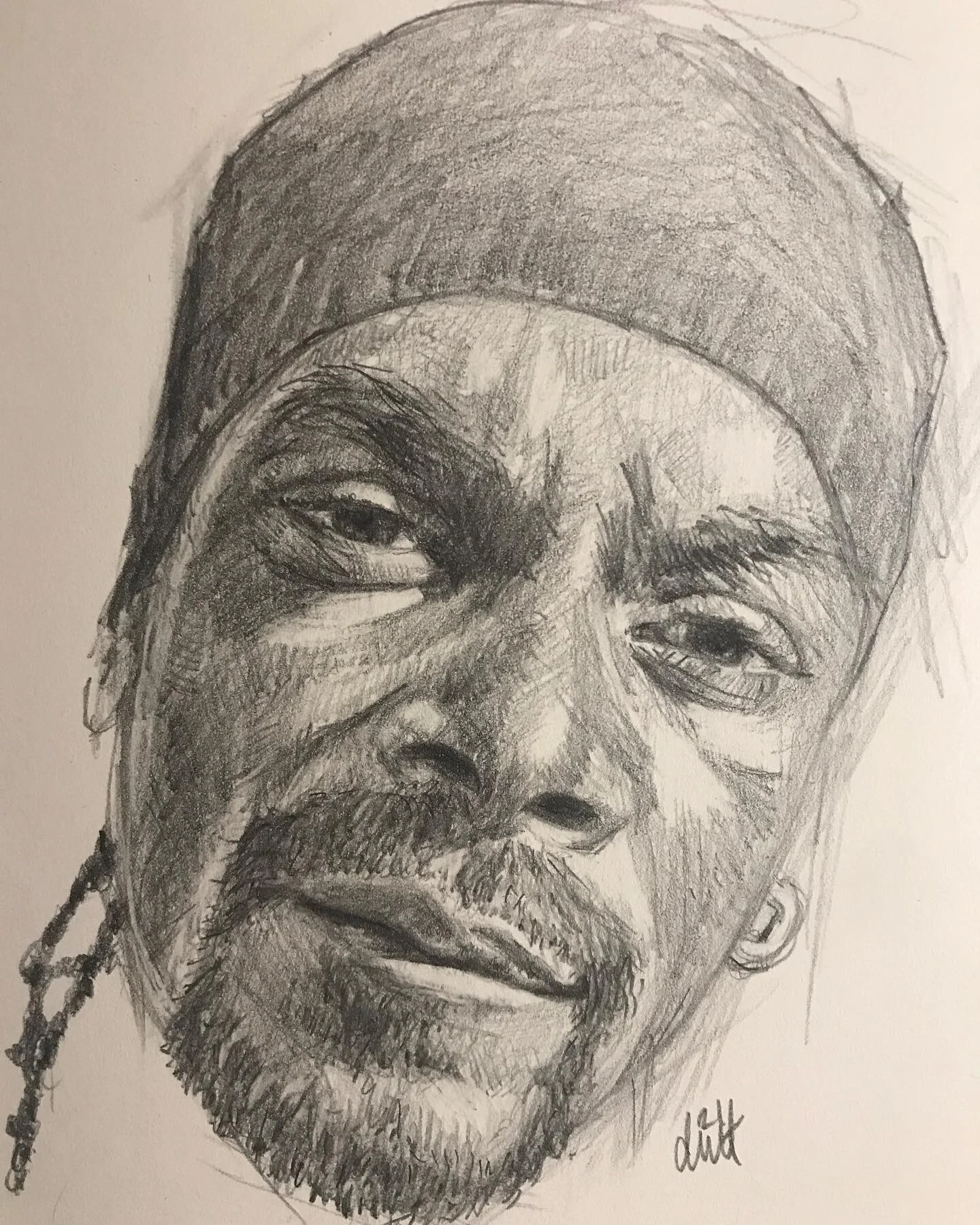 Day23: SNOOP DOG
“If it's flipping hamburgers at McDonald's, be the best hamburger flipper in the world. Whatever it is you do you have to master your craft.”
pencil in sketchbook
....
@trekell_art_supplies #trekell30
#nhartist #pencil #g