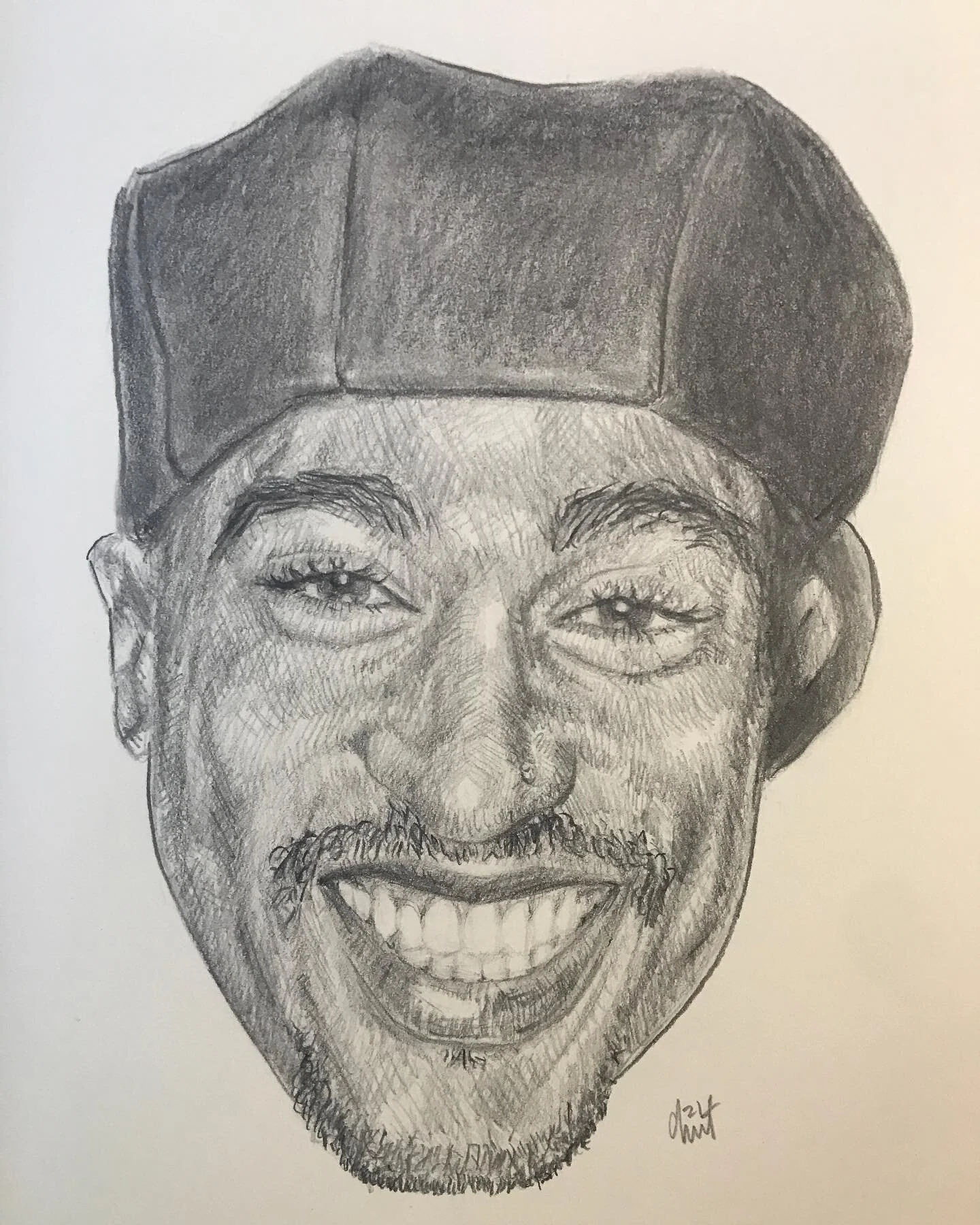 Day26: TUPAC SHAKUR
“Everybody’s at war with different things…I’m at war with my own heart sometimes.”
pencil in sketchbook
....
@trekell_art_supplies #trekell30
#nhartist #pencil #graphite #dailyart #sketchbook #making