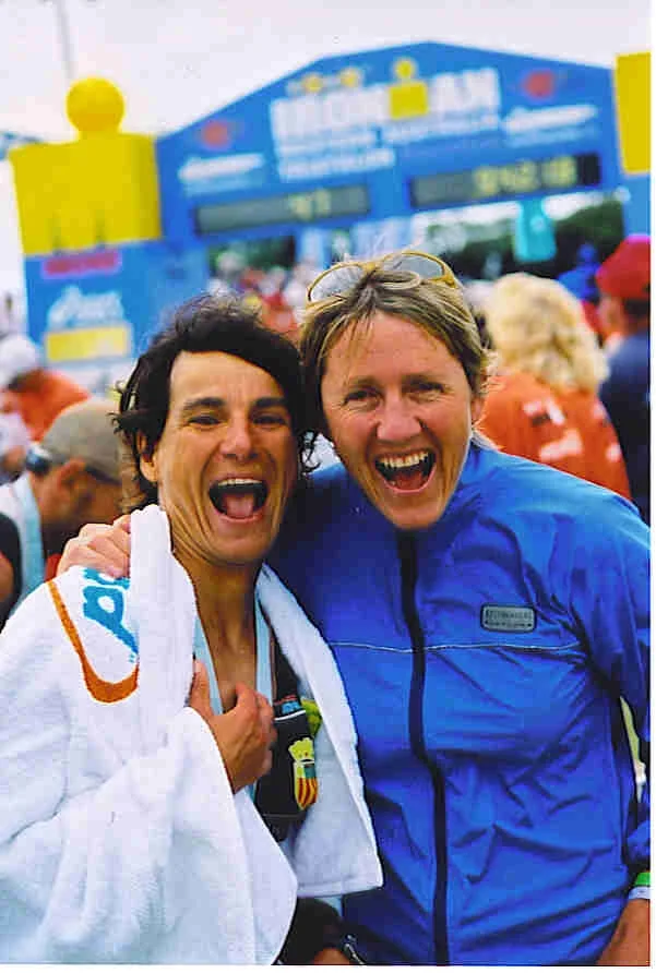 Sophie and I finish line Perth.JPG