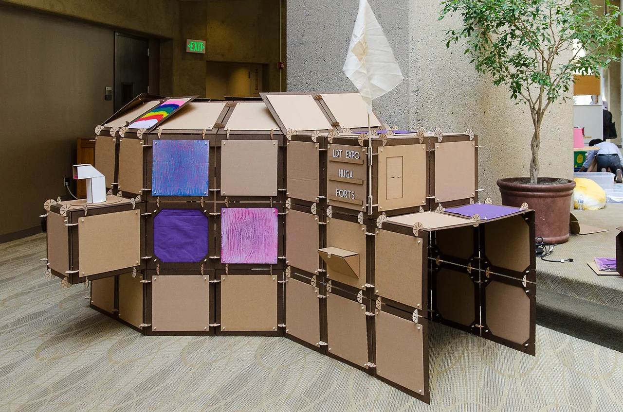 Cardboard Fort Building Kit 2025 - Main Image