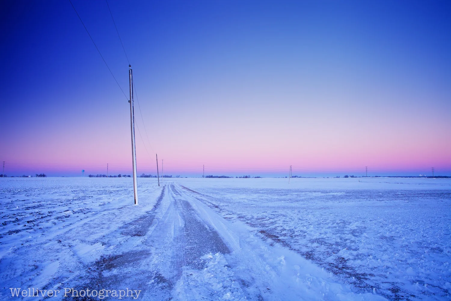 Iowa: Cold Morning by Beth.