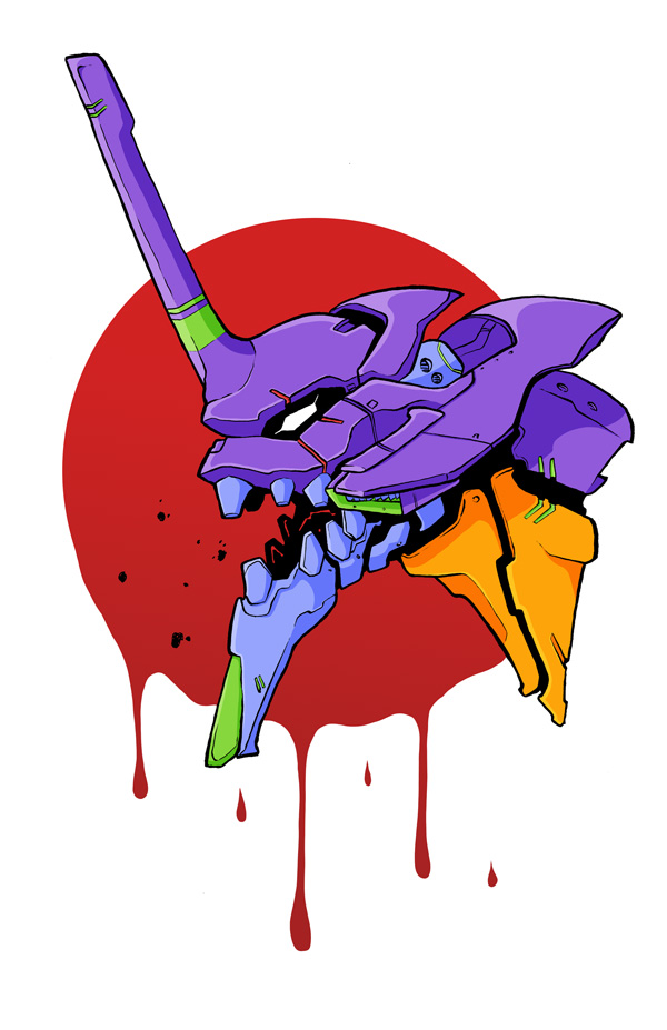 Eva Unit 01 Print Travis Bentley Design