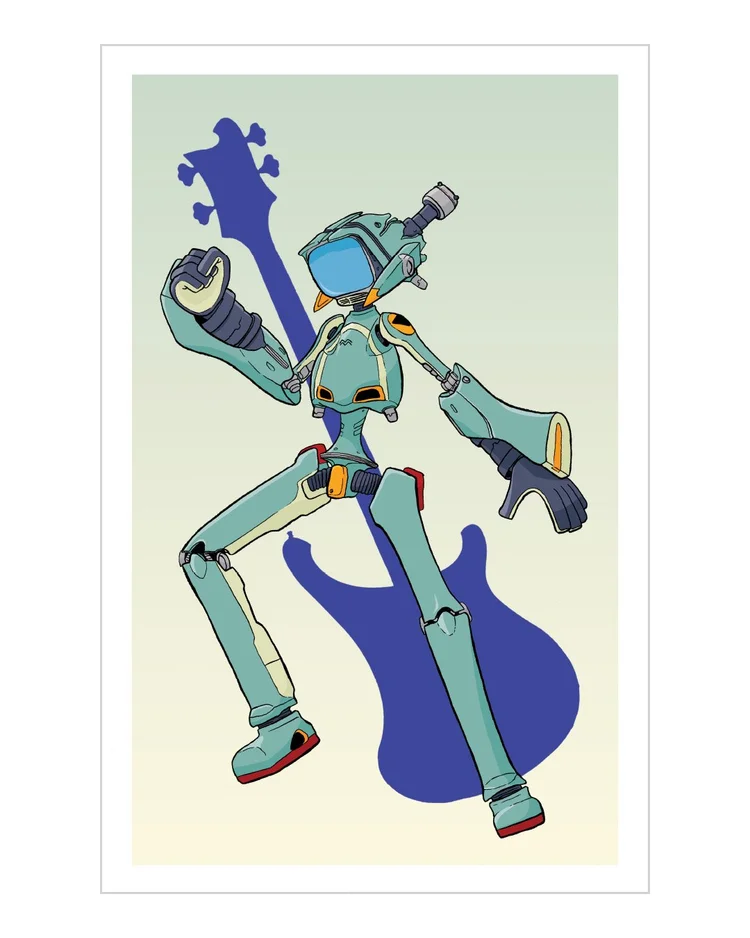Robot Flcl FLCL Canti 3D Model By Matías Viana [879c724]