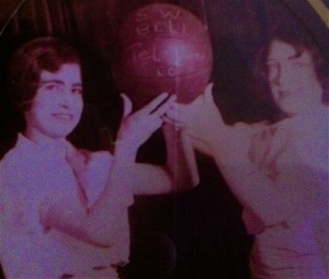  1927 Southwest Bell Basketball Anadarko, OK My grandmother, Clara Shaw on left 