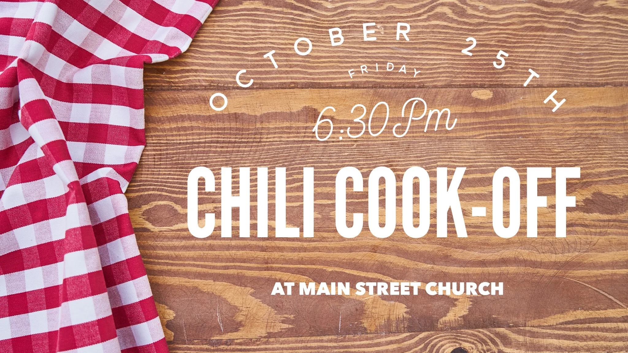 Upcoming Events Main Street Church