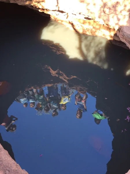 Hanging out with 9 little fellas out at Mt Margaret water hole. # downunder