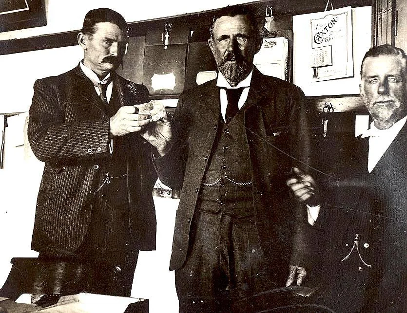 Captain Frederick Wells, superintendent of Premier Mine, one of South Africa's most productive mines, near Pretoria, found the diamond, during his daily inspection of the mines, on the 26th of January, 1905. During his rounds he saw a flash of light, reflected by the sun on the wall of the shaft. As he got closer, he could see a partially exposed crystal, embedded in the rock, however he initially believed it to be a shard of glass, placed by one of the miners as a practical joke. Using just his pocket knife he managed to release the diamond. At 1 1/3 lbs, 3 7/8 inches long, 2 1/4 inches wide and 2 5/8 inches high the diamond was twice the size of any diamond previously discovered. Wells immediately took it for examination. Sir William Crookes performed an analysis of the stone, ascertaining a weight of 3,106 carats. The stone was immediately named after Sir Thomas Cullinan, the owner of the mine. Crookes mentioned its remarkable clarity, but also a black spot in the middle. The colours around the black spot were very vivid and changed as the analyser was turned. According to Crookes, this pointed to internal strain. Such strain is not uncommon in diamonds. Because one side of the diamond was perfectly smooth, it was concluded that the stone had originally been part of a much larger diamond, that had been broken up by natural forces. Crookes commented that "a fragment, probably less than half, of a distorted octahedral crystal; the other portions still await discovery by some fortunate miner." Naturally the discovery became a global sensation, with the developments being followed avidly by the press. Wells was awarded ₤3,500 for his find and the diamond was purchased by the Transvaal government for ₤150,000 and insured for ten times the amount. The Prime Minister Botha suggested that the diamond be presented to King Edward VII as 'a token of the loyalty and attachment of the people of Transvaal to his throne and person'. A vote was staged in order for the government to find out what should be done with the diamond. Oddly enough, in the aftermath of the Boer War the Boers voted in favour of presenting the king with the diamond and the English settlers voting against such a move. The final vote was 42 against and 19 in favour. In the wake the vote, the British Prime Minister of the time Sir Henry Campbell-Bannerman decided to leave the decision of whether to accept the gift up to the king himself. However, later prime minister, Winston Churchill eventually managed to persuade the king to accept, to which Edward VII finally agreed. Churchill was presented with a replica of the diamond, which he allegedly delighted in showing off to friends and displaying it on a silver plate. 