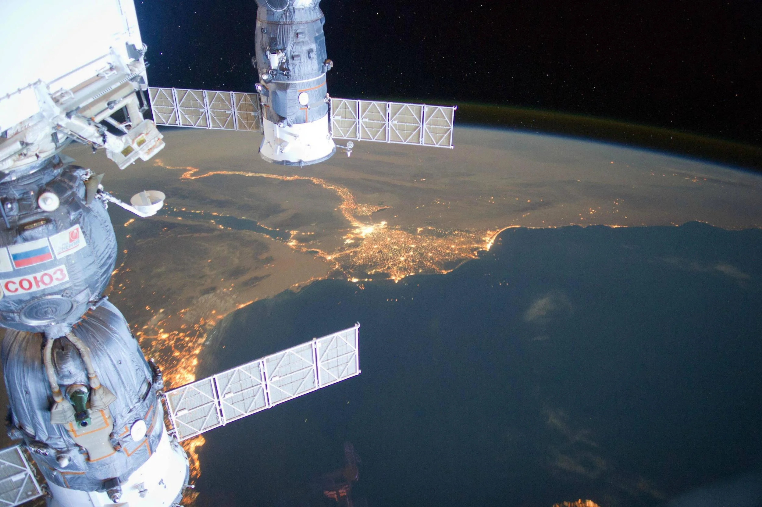 Egypt - a view from the Space Station