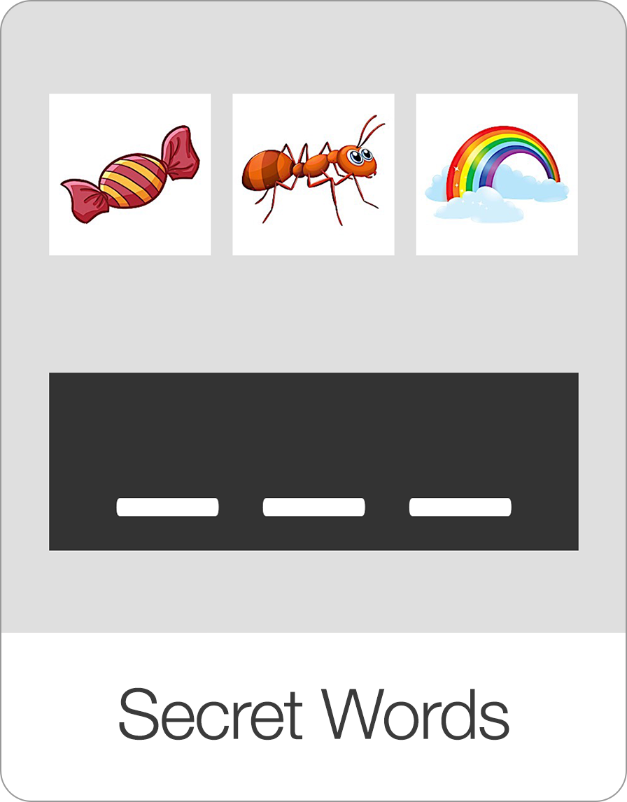 What is secret word game?