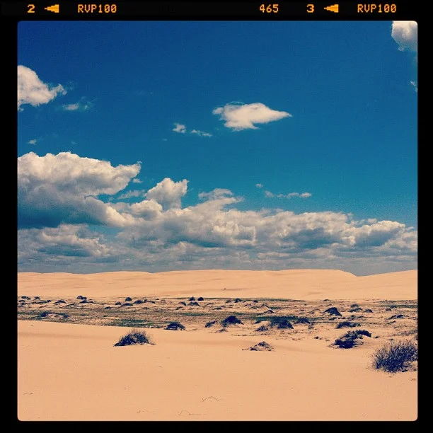 Stockton sand dunes (Pris avec Instagram)
