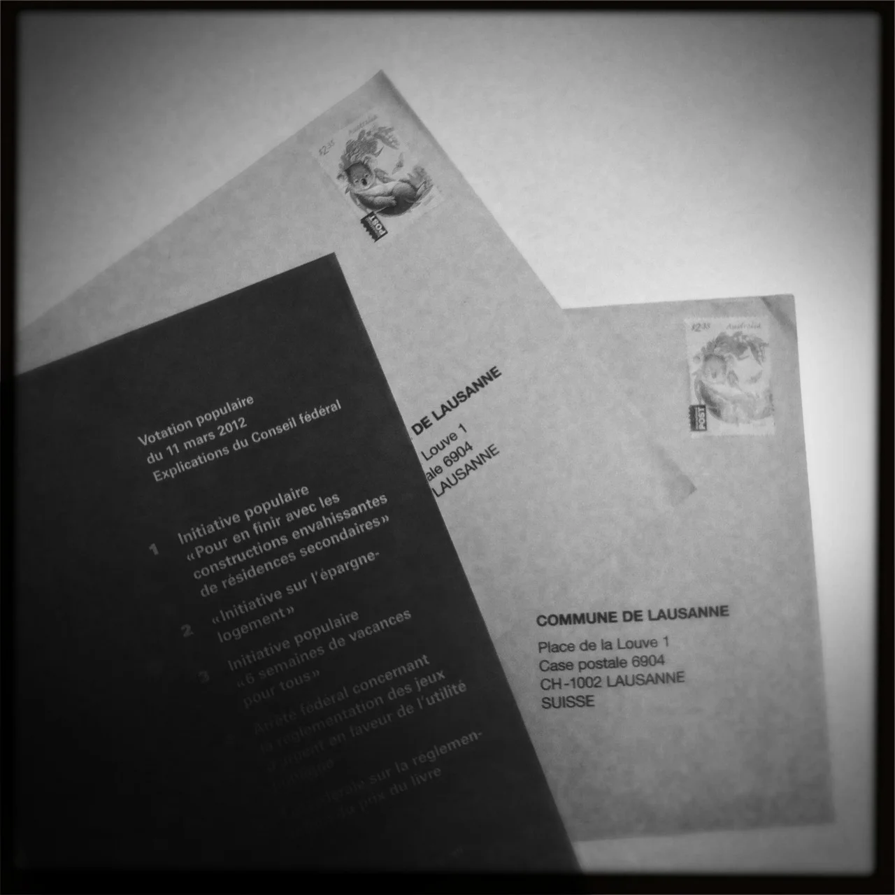 Allez voter ! On rentrera quand ça aura passé ;-)