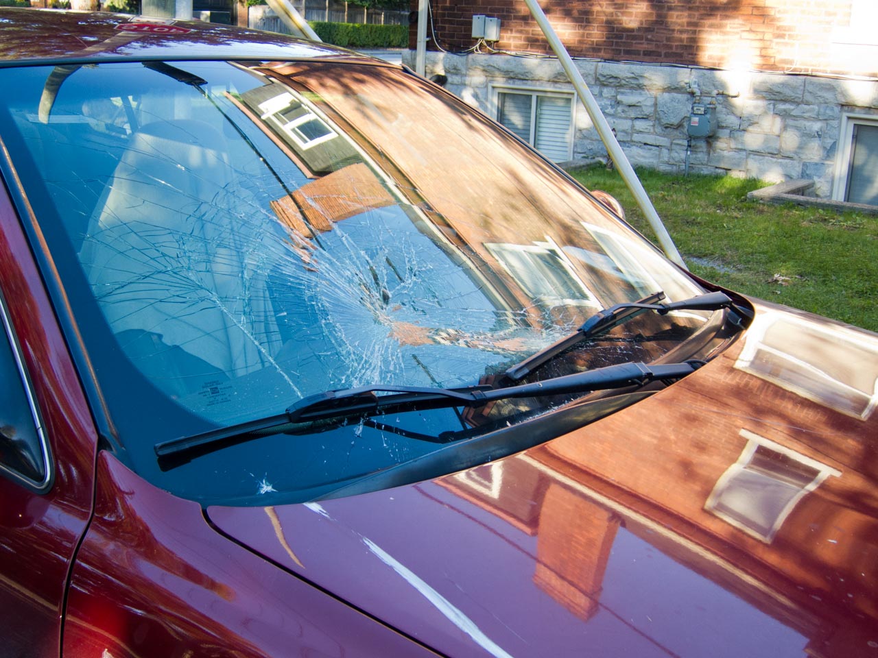 This is why you wear a helmet.