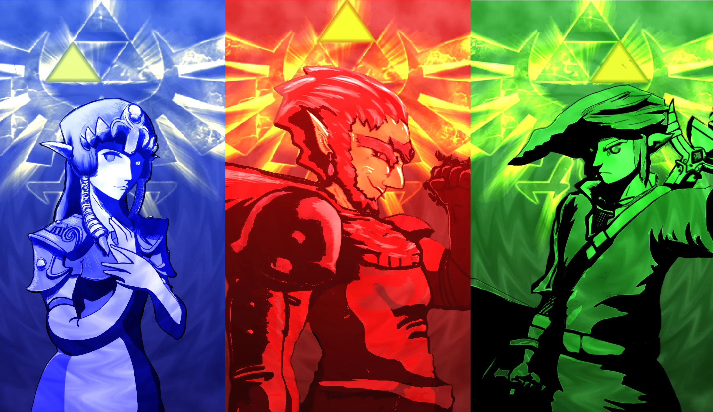 Triforce Wall Hangings