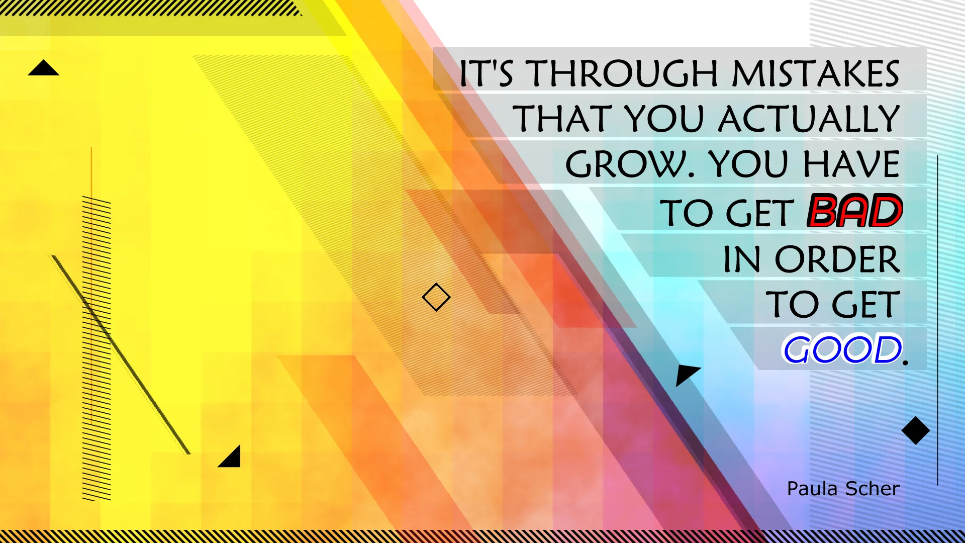Bad Art quote graphic
