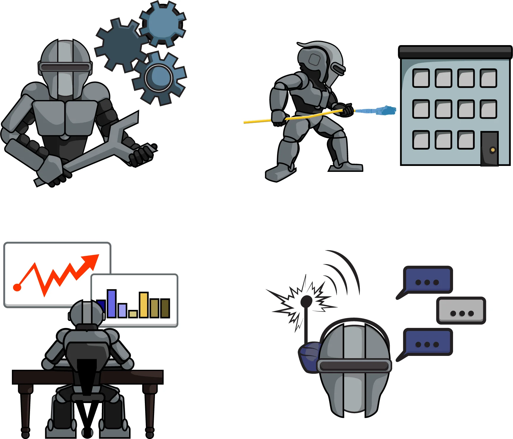 Metro Communications Icons