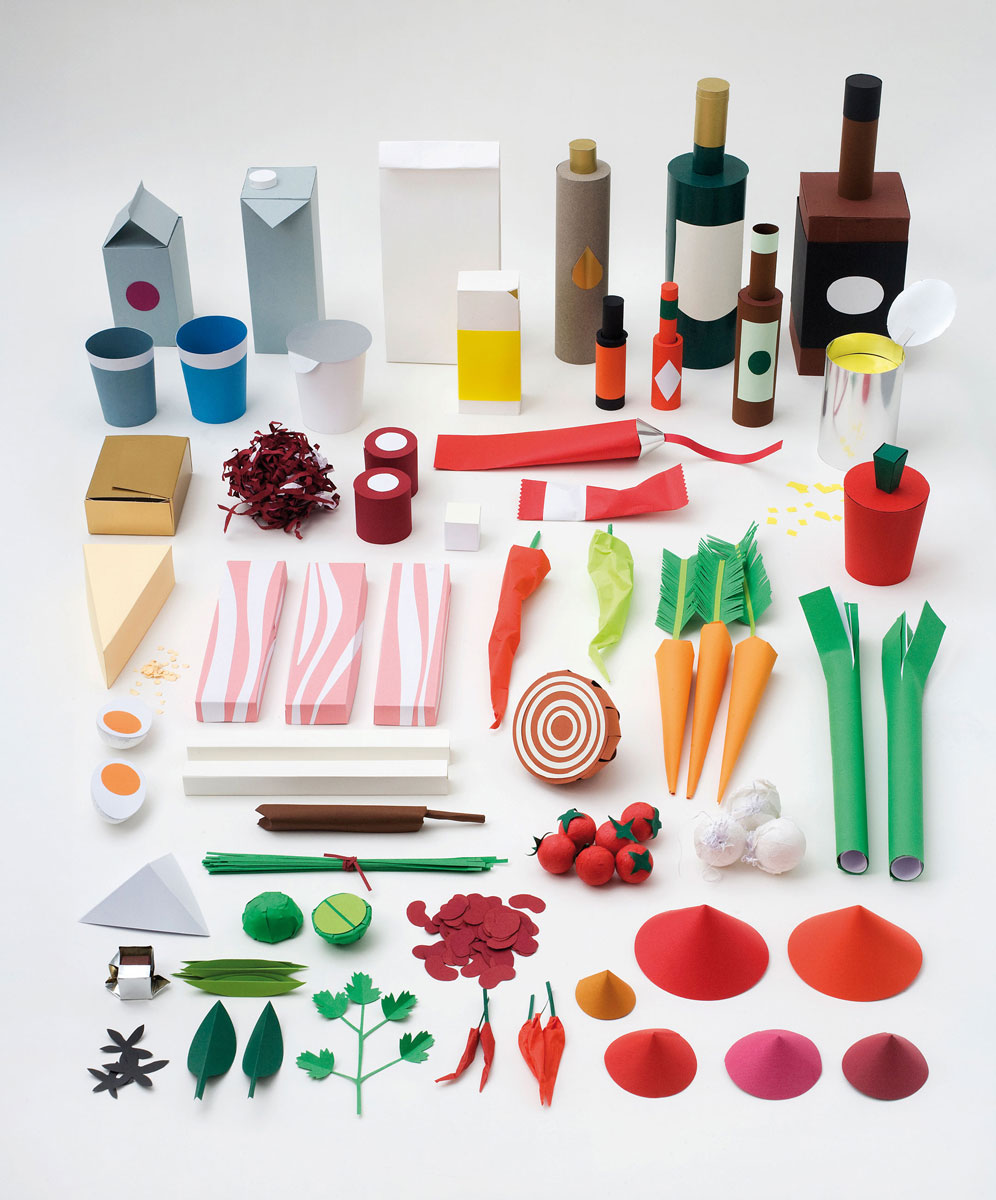 Illustration til Enroute Magazine, til en opskrift på Chili Con Carne, der indeholdt mere end 50 ingredienser.