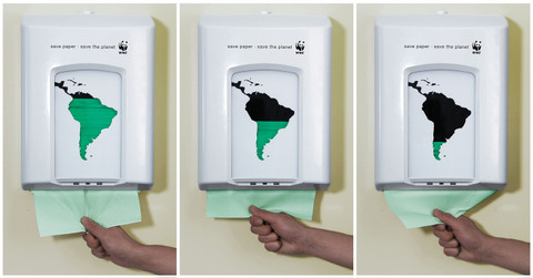 For WWF af Saatchi & Saatchi. Kreativ direktør er Simon Wooller, og art direction og copy er fra Cliff Kagawa Holm og Silas Jansson. 