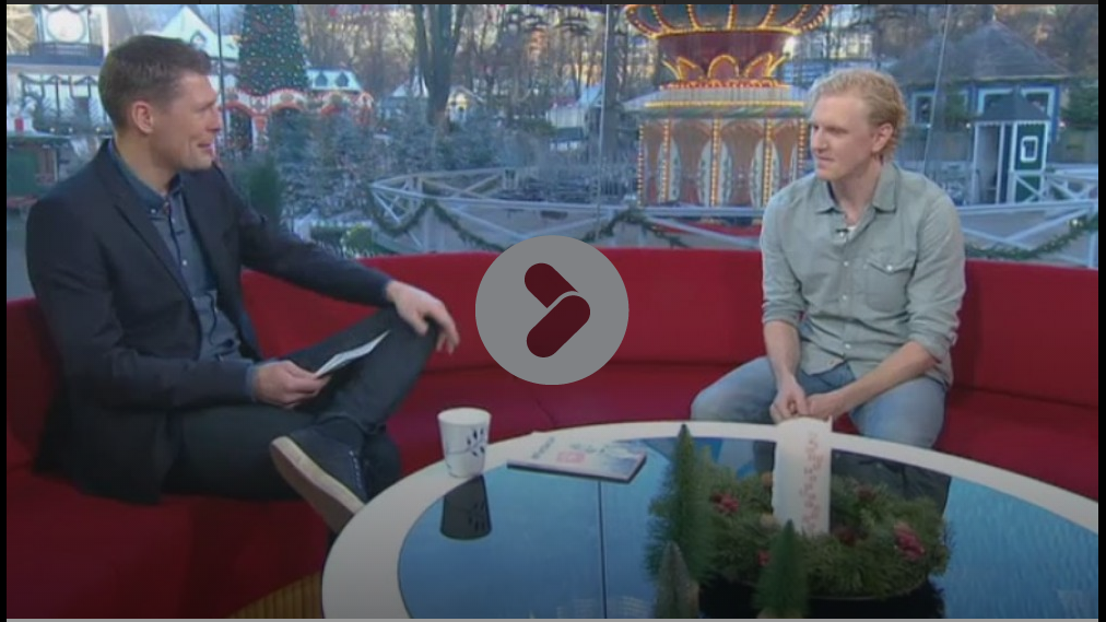 For en spædbarns-far er det ingen sag at komme tidligt op og på landsdækkende tv.