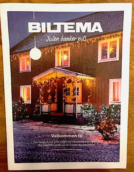 BILTEMAs julekatalog.