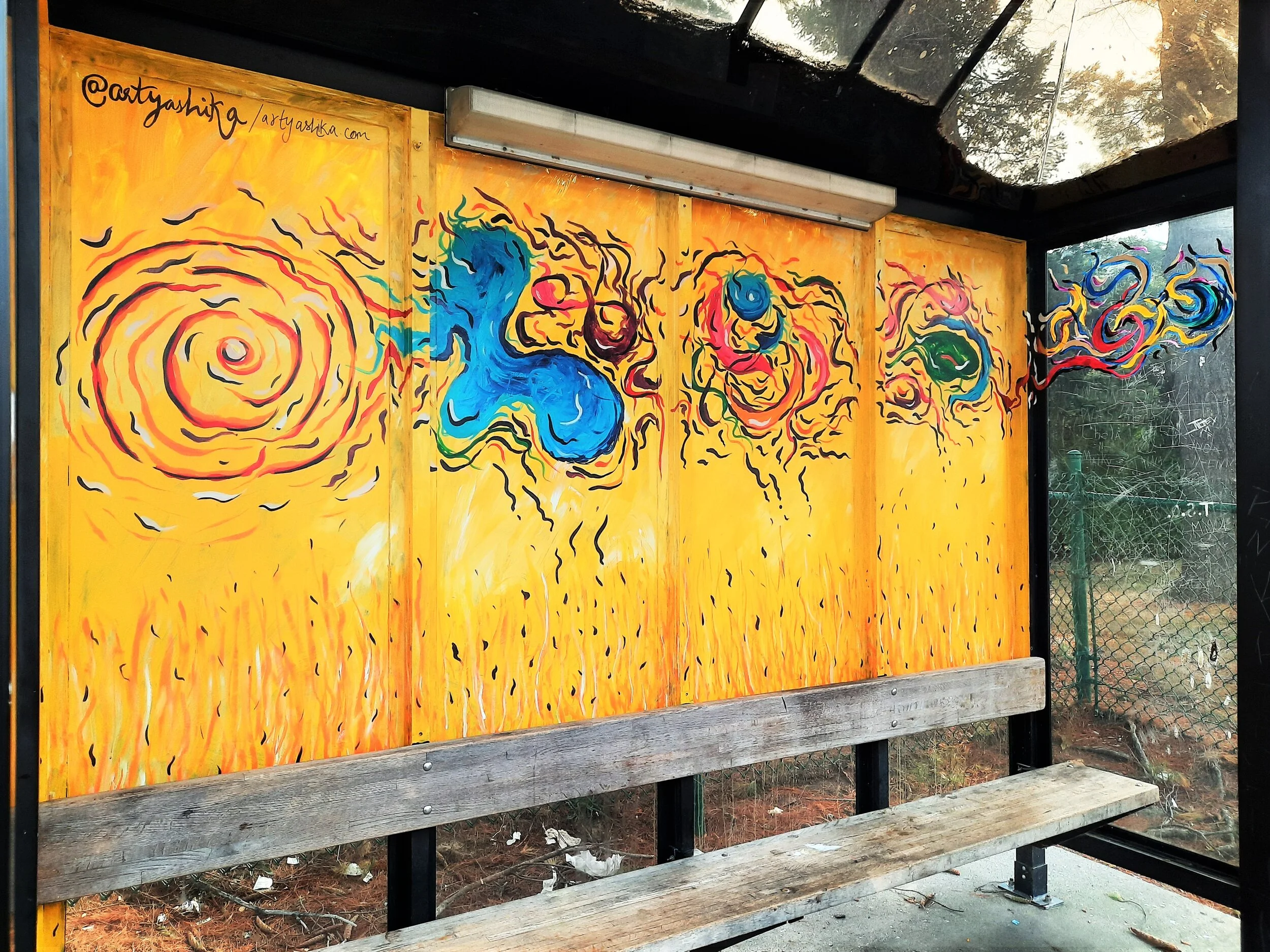 Bus Shelter by Yashika Singh