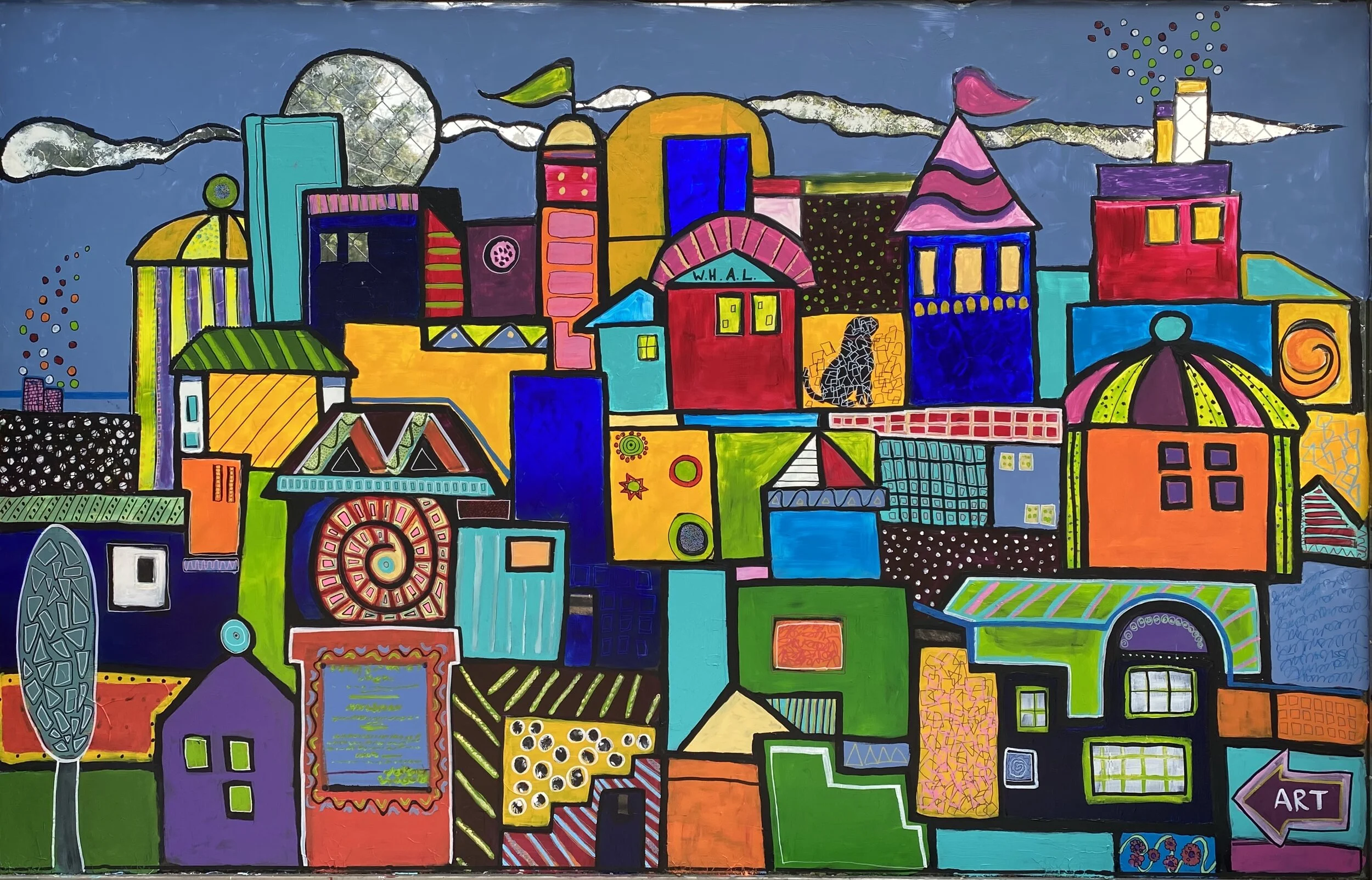 Bus Shelter by The Marvelous Mark Makers