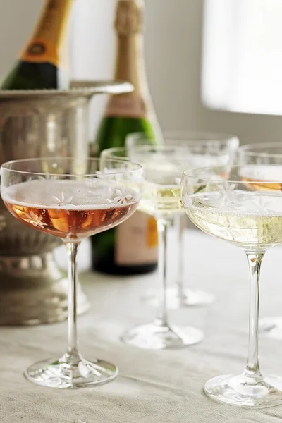 Some legit crystal coupes are SO much more festive than plastic disposables! (Plus, they're eco-friendlier. Win-win!)