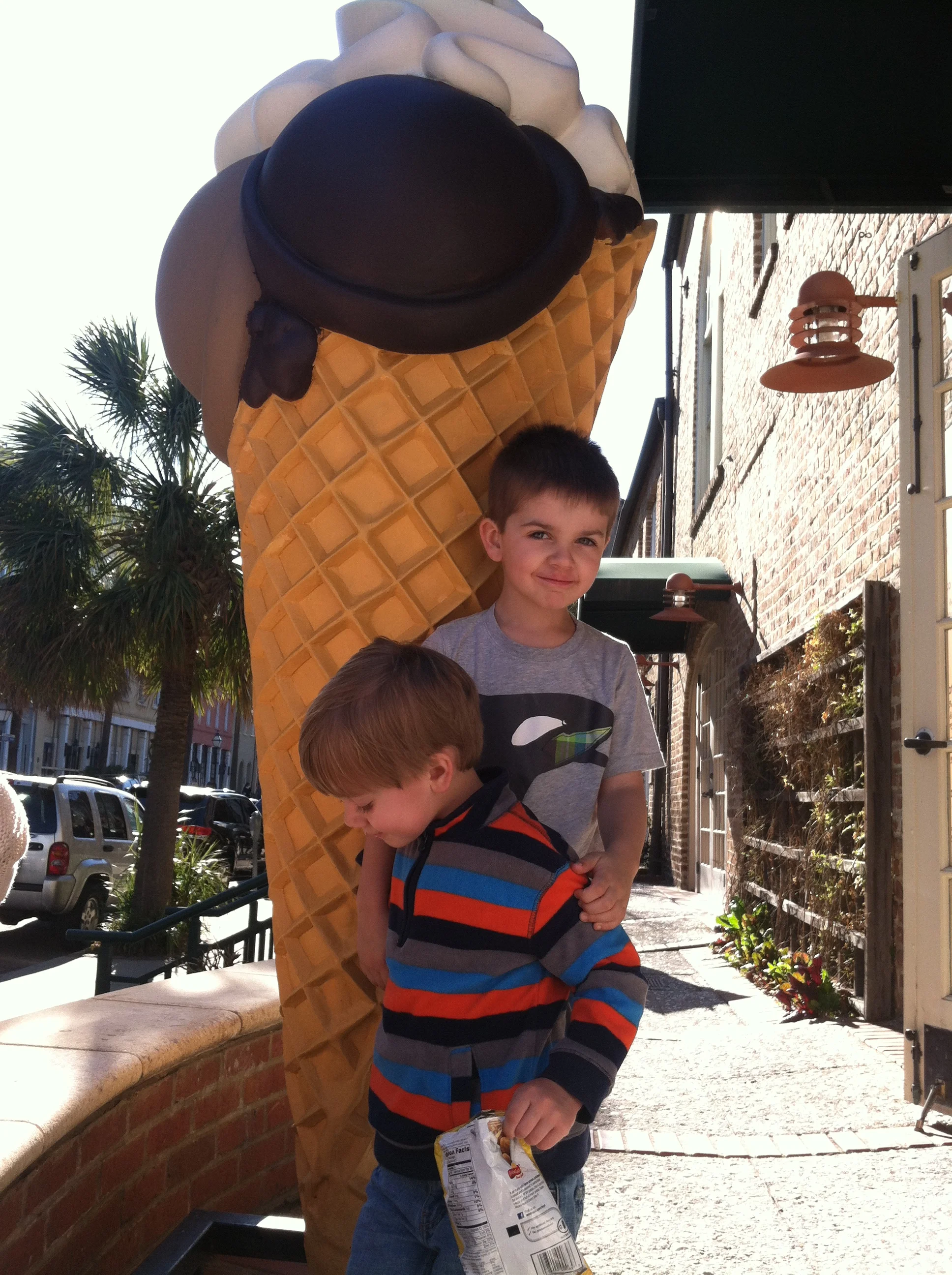 Belgian Gelato in Charleston, SC: home of the best pistachio gelato ever.