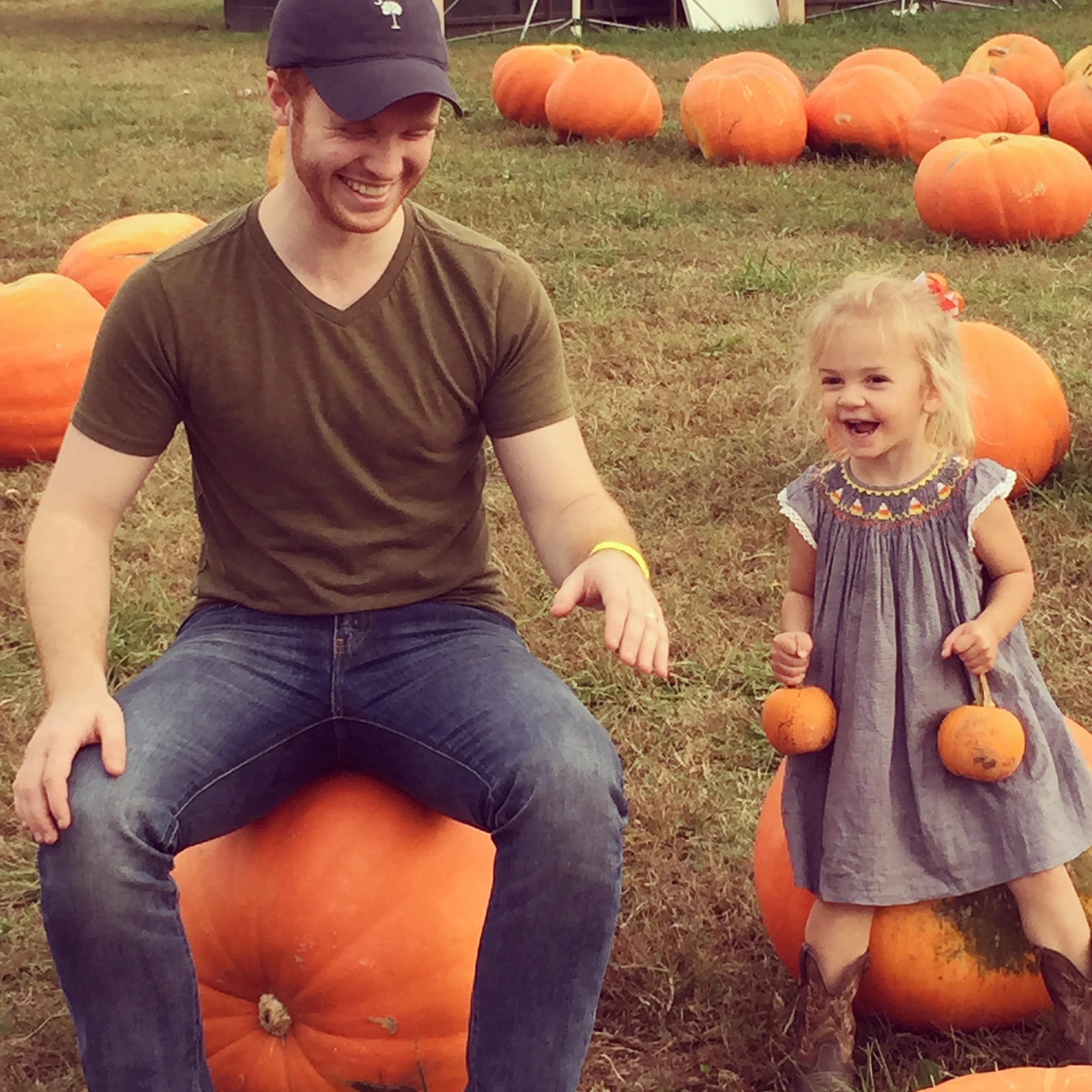 One of my favorite moments this past month: going to the fall festival with family, as per tradition. Poppy (our niece) was cracking us up with her bluegrass music dancing!