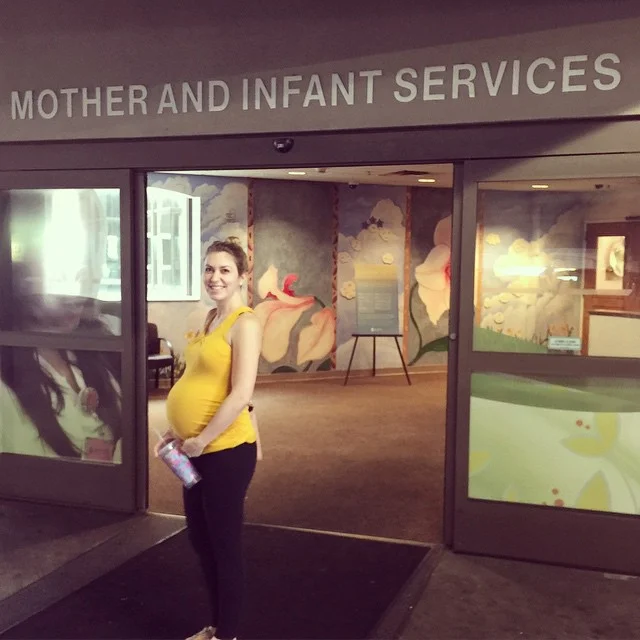 Trial run / childbirth education at 37.5 weeks preggo!
