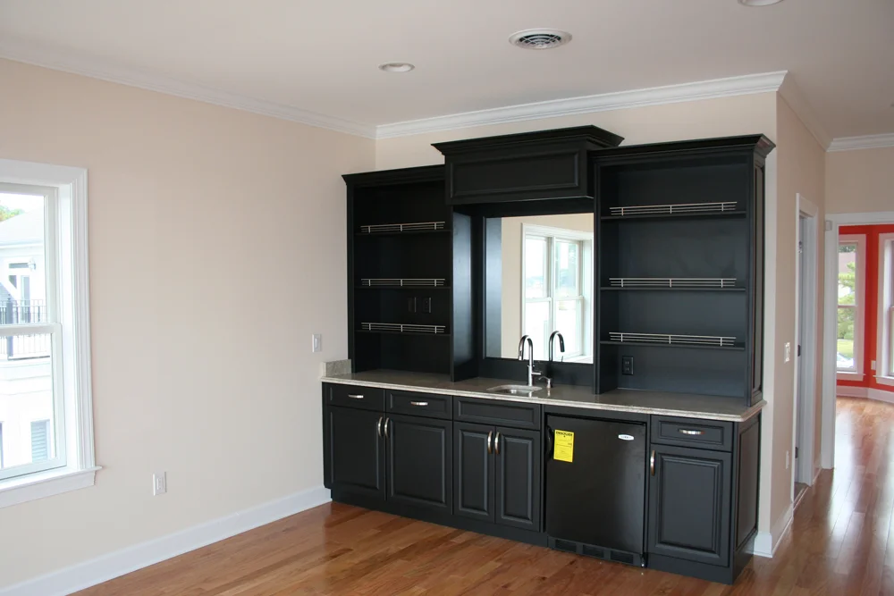 Black Game Room Bar