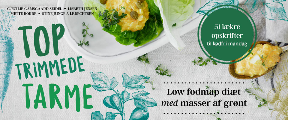 Helt ny BOG om Low FODMAP diet, udkommet på Politiken den 10.5.17