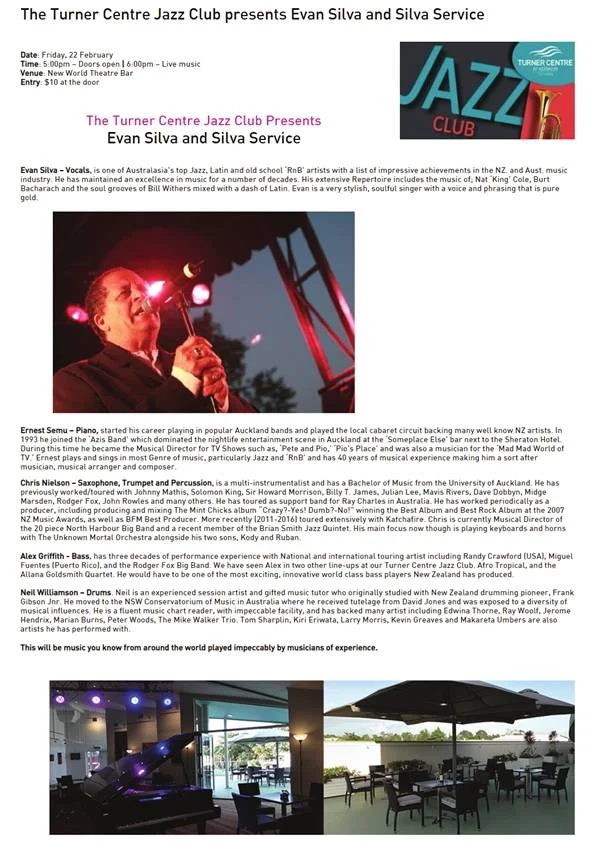Silva Service Kerikeri Jazz Club