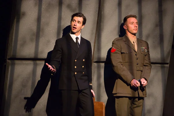 Photo featuring Thomas Gorrebeck (Kaffee) and Bradley Satterwhite (Dawson). Credit: Mark Kitoaka and Tracy Martin.