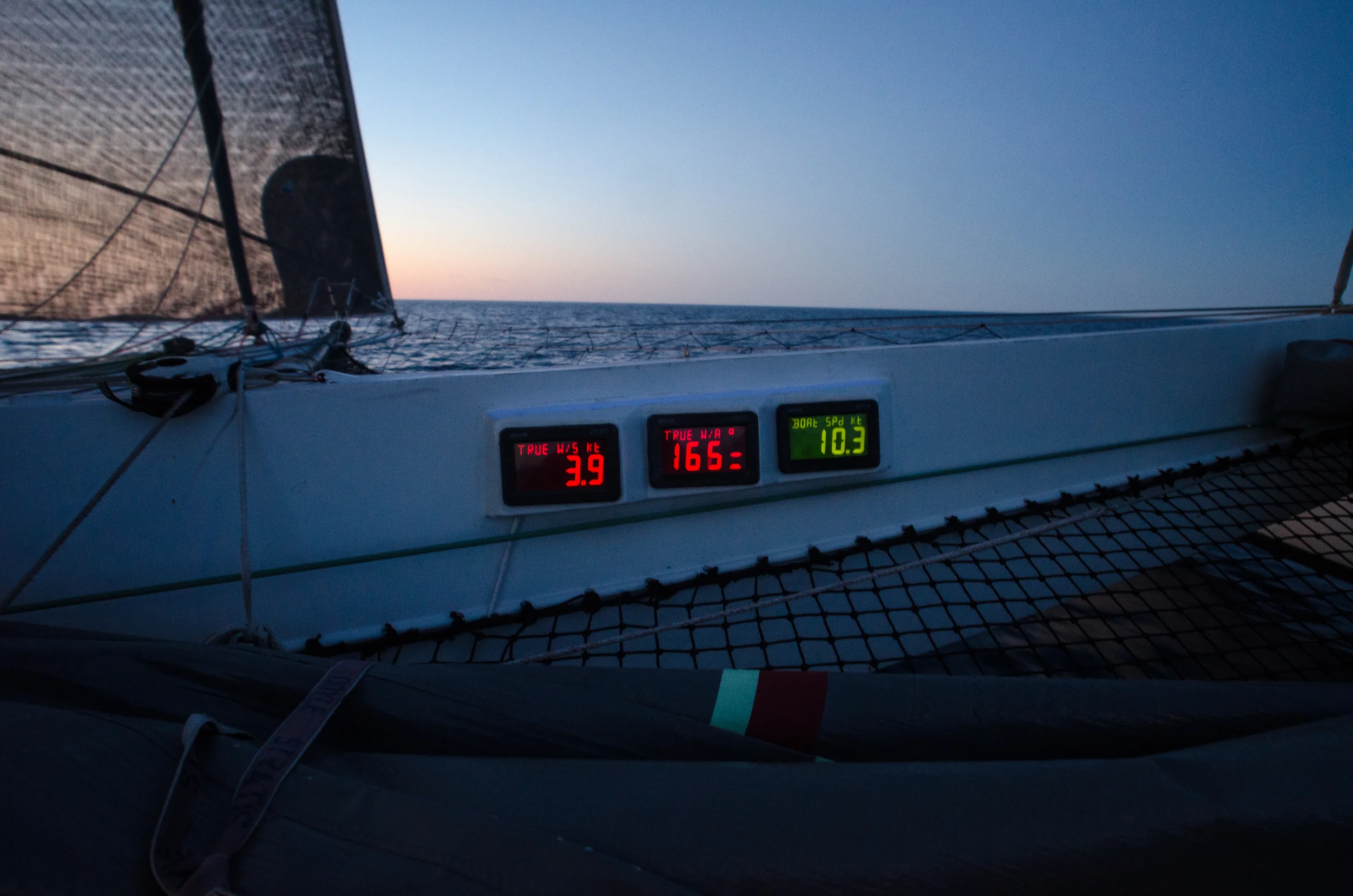 Crusing at 10.3 knots = 11.8 mph