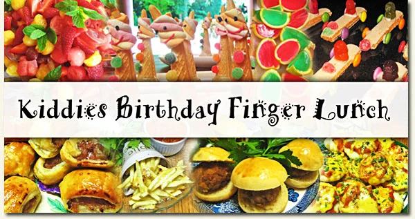 kiddies birthday finger lunch post image