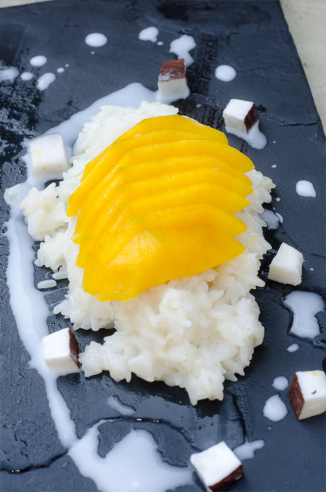 Coconut Sticky Rice Mango
