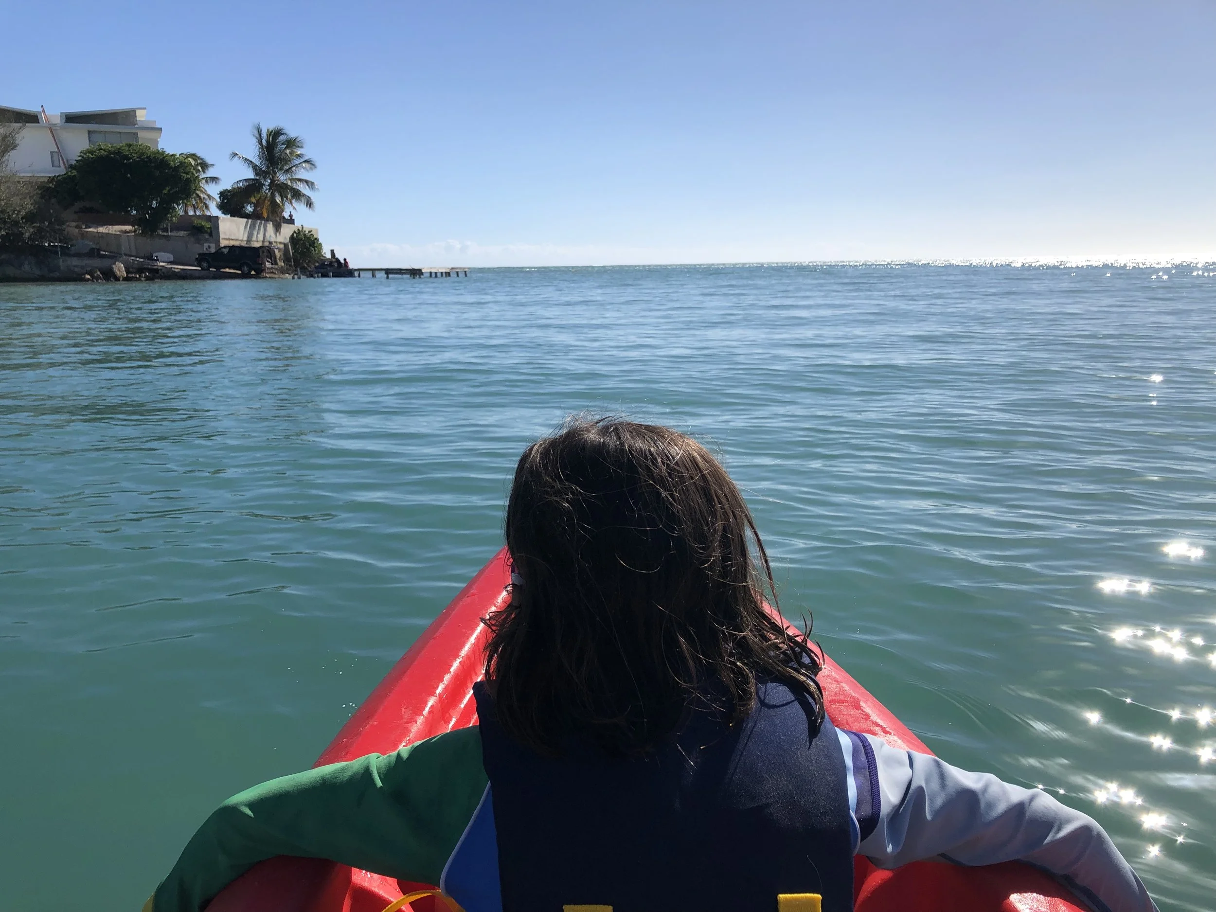Kayaking to Gilligans Island  