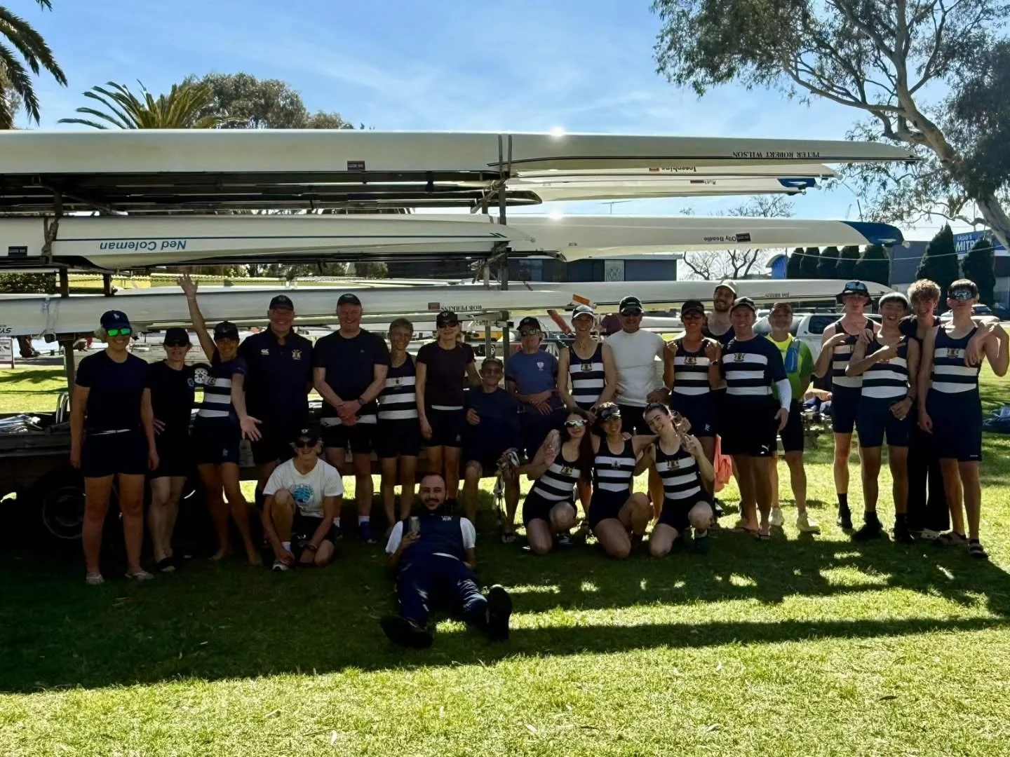 🔵 Head of the Barwon ⚪

Congratulations to our crews who raced at Head of the Barwon yesterday.  We had fantastic results across all the events featuring fantastic sunny weather along the day.

🥇- MA-C2X - Hunter &amp; Luca
🥇- MC4X - Hunter, Angus