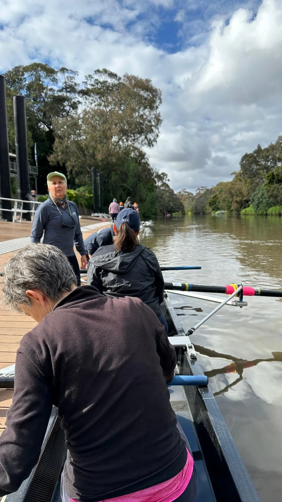 Robyn overseeing the crew..jpg