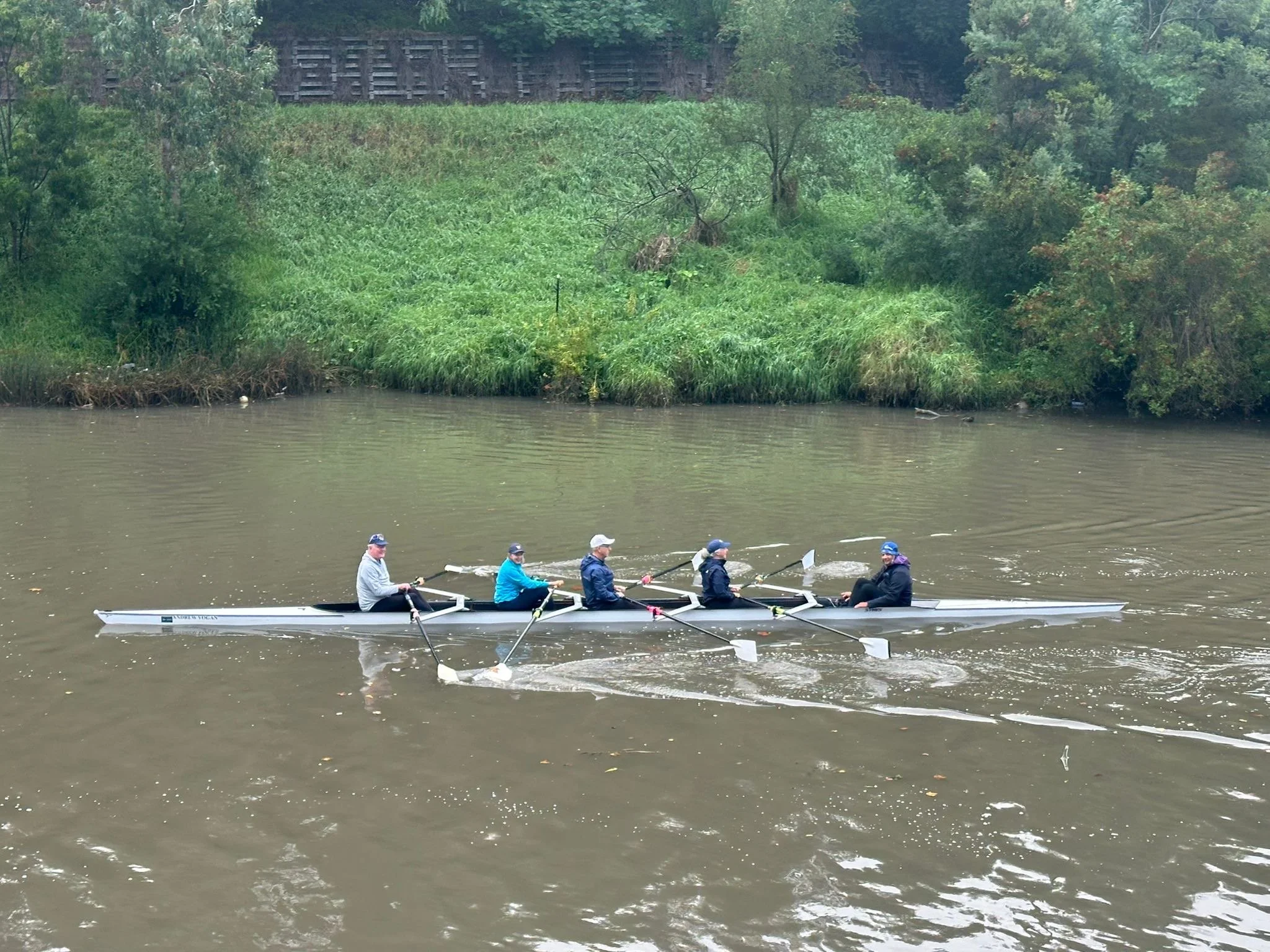 Saturday morning long row!