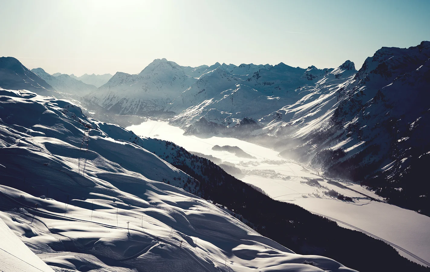 View from Corvatsch never gets old.