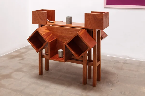 Dan Finsel at Richard Telles Fine Art, photo by Fredrik Nilsen