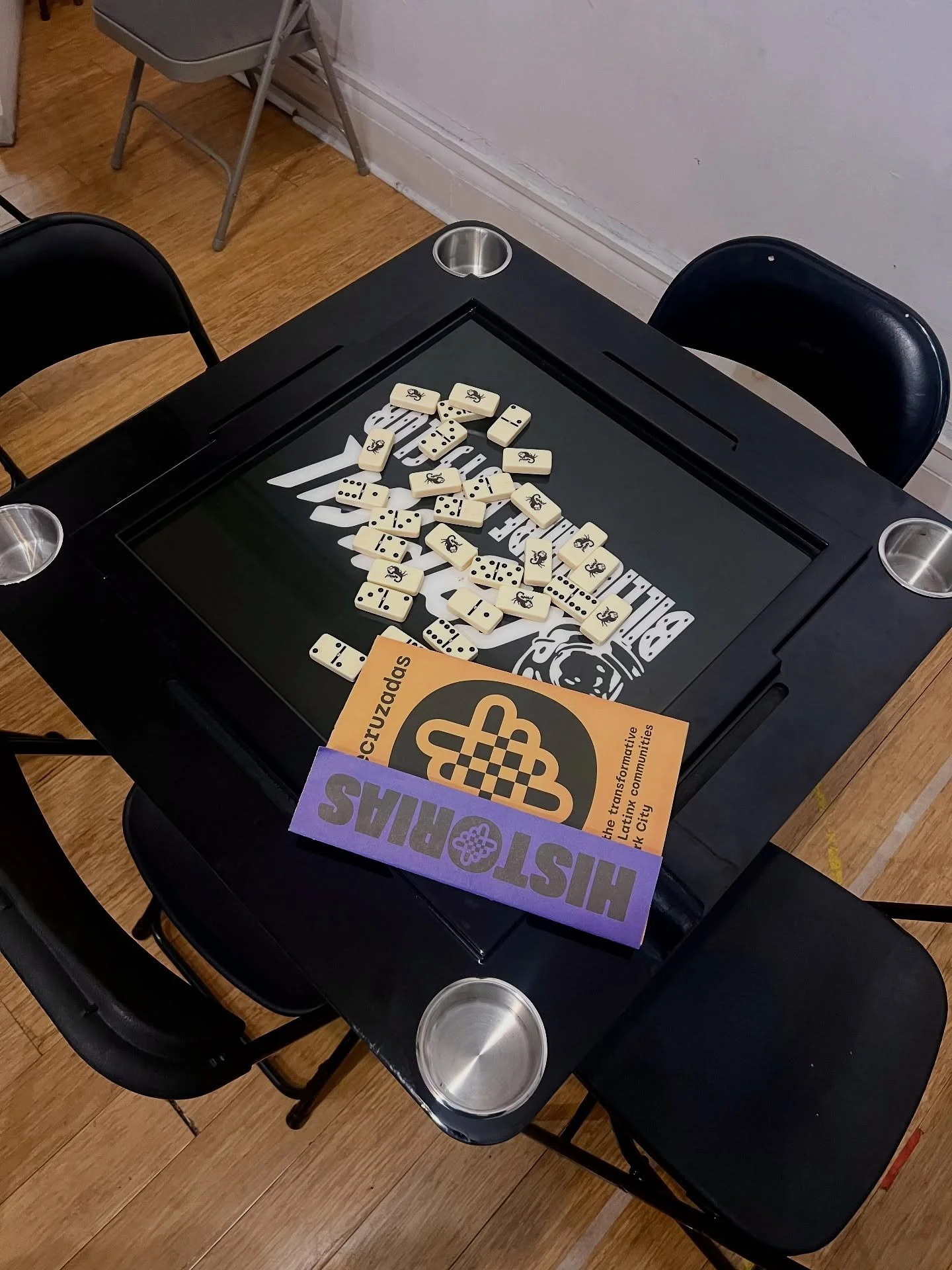 Thank you to @theclemente @samsacks @sofishau for partnering with us and hosting a beautiful conversation, reimagining storytelling around the domino table! 

Games were played and cards were slammed on the beautiful tables provided by @capicunyc