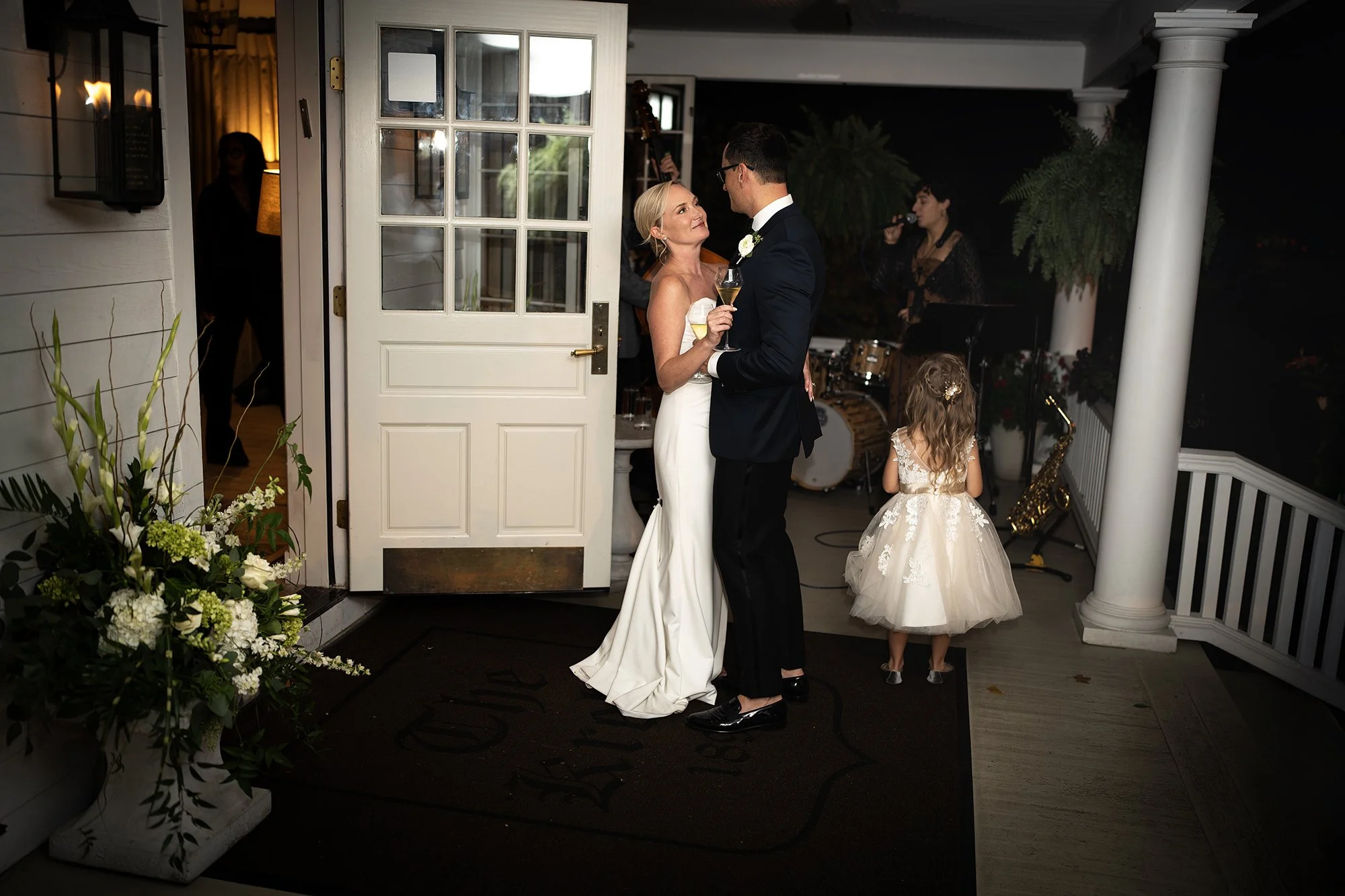 sachin and babi light blue dress Lovely June Wedding Weekend in Skaneateles, NY / Skaneateles Country Club