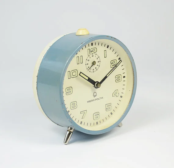 1970s MERA POLTIK Alarm Clock
